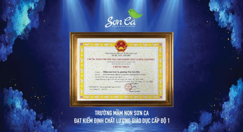 truong mam non son ca dat chat luong giao duc cap do 1